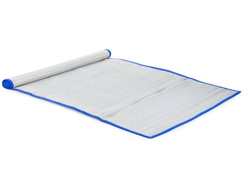 Mata plażowa słomiana koc leżak zwijana 60x170 Mata plażowa słomiana koc leżak zwijana 60x170