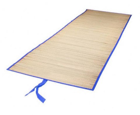 Mata plażowa słomiana koc leżak zwijana 60x170 Mata plażowa słomiana koc leżak zwijana 60x170