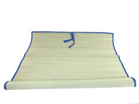 Mata plażowa słomiana koc leżak zwijana 60x170 Mata plażowa słomiana koc leżak zwijana 60x170