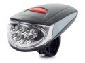 Oświetlenie rowerowe lampka rowerowa rower 7+5 led
