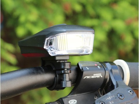 Oświetlenie rowerowe led cob 5w przód tył lampki Oświetlenie rowerowe led cob 5w przód tył lampki