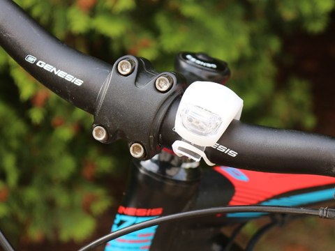 Oświetlenie rowerowe led przód tył 2szt silikon Oświetlenie rowerowe led przód tył 2szt silikon