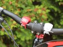 Oświetlenie rowerowe led przód tył 2szt silikon