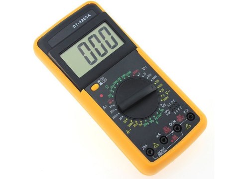 Cyfrowy miernik multimetr prądu dt9205a lcd cyfra Cyfrowy miernik multimetr prądu dt9205a lcd cyfra