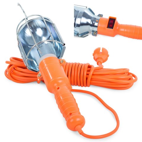 Lampa warsztatowa z haczykiem 5m garażowa 230v 60w Lampa warsztatowa z haczykiem 5m garażowa 230v 60w