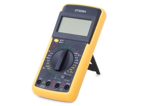 Miernik lcd multimetr z temperaturą dt9208a sonda Miernik lcd multimetr z temperaturą dt9208a sonda