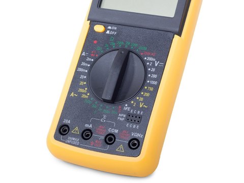 Miernik lcd multimetr z temperaturą dt9208a sonda Miernik lcd multimetr z temperaturą dt9208a sonda