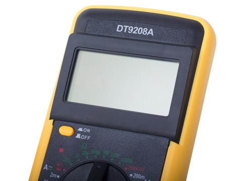 Miernik lcd multimetr z temperaturą dt9208a sonda Miernik lcd multimetr z temperaturą dt9208a sonda