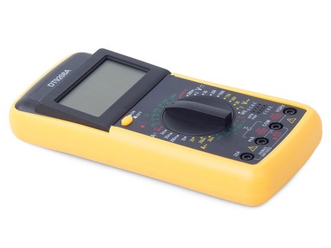 Miernik lcd multimetr z temperaturą dt9208a sonda Miernik lcd multimetr z temperaturą dt9208a sonda