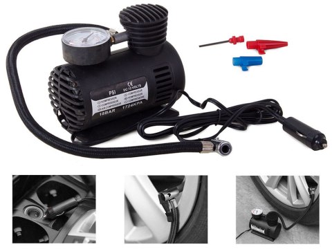 Mini kompresor sprężarka pompka samochodowa 12v Mini kompresor sprężarka pompka samochodowa 12v