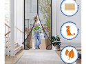 Moskitiera magnetyczna na drzwi balkonowe drzwiowa mocna siatka 100x210