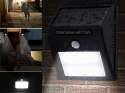 Lampa solarna cob czujnik ruchu sensor wodoodporna