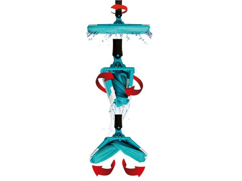 Mop płaski do mycia podłogi niekapiący titan twist Mop płaski do mycia podłogi niekapiący titan twist