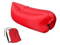 Nadmuchiwana rozkładana sofa lazy bag air na plaże fotel materac leżak