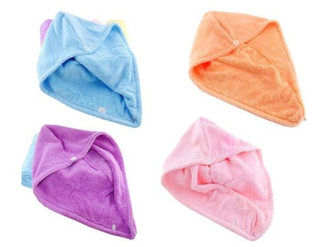 Ręcznik na głowę turban z mikrofibry do włosów Ręcznik na głowę turban z mikrofibry do włosów