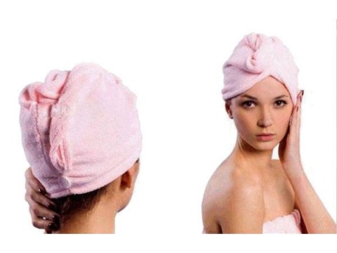 Ręcznik na głowę turban z mikrofibry do włosów Ręcznik na głowę turban z mikrofibry do włosów