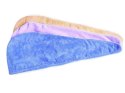 Ręcznik na głowę turban z mikrofibry do włosów