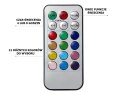 Świeczki świece świeca led rgb pilot 3 szt. 12 kol