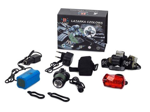 Bailong latarka czołowa rowerowa cree xml t6 zoom Bailong latarka czołowa rowerowa cree xml t6 zoom