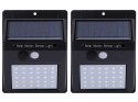 Lampa solarna 30 led smd czujnik ruchu zmierzchu