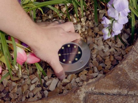Lampki solarne gruntowe lampa ogrodowa 8 led 4 szt Lampki solarne gruntowe lampa ogrodowa 8 led 4 szt