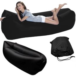 Nadmuchiwana rozkładana sofa lazy bag air na plaże fotel materac leżak
