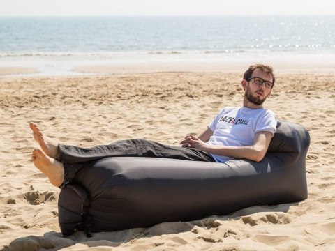 Nadmuchiwana rozkładana sofa lazy bag air na plaże fotel materac leżak Nadmuchiwana rozkładana sofa lazy bag air na plaże fotel materac leżak