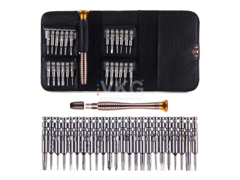Wkrętaki magnetyczne precyzyjne 25 w 1 etui Wkrętaki magnetyczne precyzyjne 25 w 1 etui