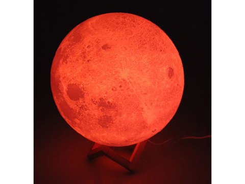 Lampka nocna księżyc kolorowa rgb usb akumulator Lampka nocna księżyc kolorowa rgb usb akumulator