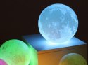 Lampka nocna księżyc kolorowa rgb usb akumulator