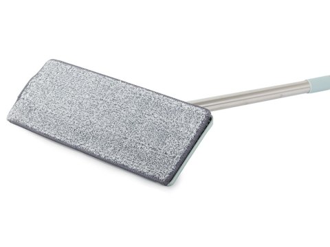 Mop płaski z wiadrem dwukomorowym wyciskaczem Mop płaski z wiadrem dwukomorowym wyciskaczem