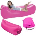 Nadmuchiwana rozkładana sofa lazy bag air na plaże fotel materac leżak