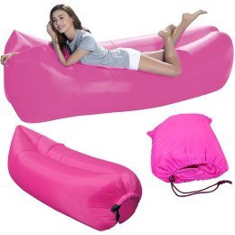 Nadmuchiwana rozkładana sofa lazy bag air na plaże fotel materac leżak