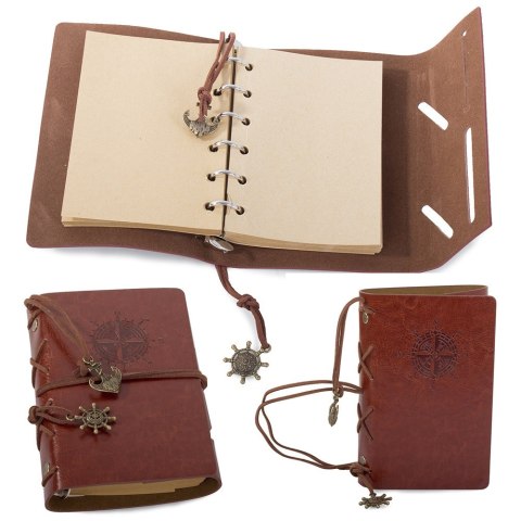 Notes podróżnika pamiętnik dziennik retro vintage Notes podróżnika pamiętnik dziennik retro vintage