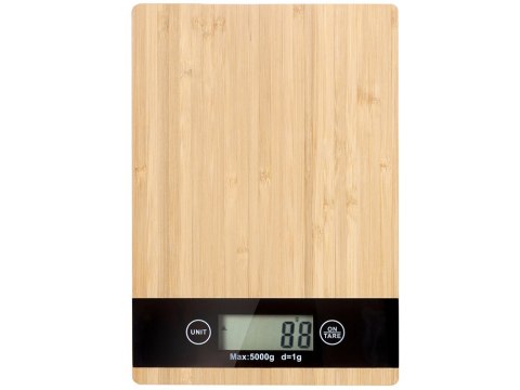 Waga kuchenna bambusowa elektroniczna lcd do 5 kg Waga kuchenna bambusowa elektroniczna lcd do 5 kg