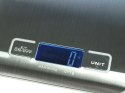 Waga kuchenna z podświetleniem lcd 5kg stal płaska