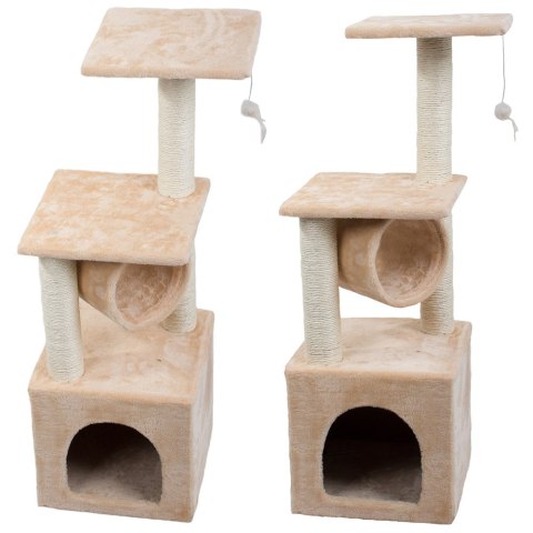 Drapak dla kota drzewko domek wieża legowisko 92cm Drapak dla kota drzewko domek wieża legowisko 92cm