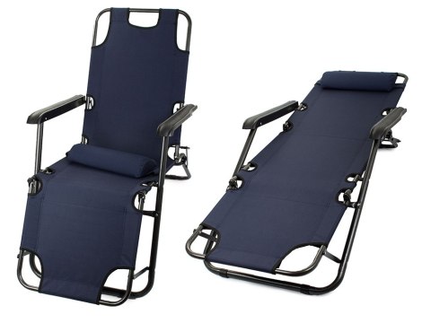 Leżk składany ogrodowy fotel plażowy zero gravity 2w1 krzesło turysytyczne Leżk składany ogrodowy fotel plażowy zero gravity 2w1 krzesło turysytyczne