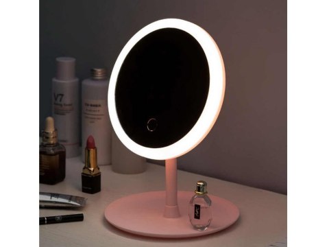 Lusterko kosmetyczne podświetlane do makijażu led Lusterko kosmetyczne podświetlane do makijażu led