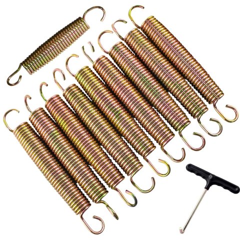 Sprężyny do trampoliny sprężyna 165mm 16,5cm 10szt Sprężyny do trampoliny sprężyna 165mm 16,5cm 10szt