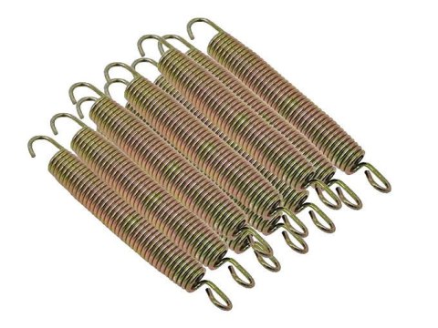 Sprężyny do trampoliny sprężyna 165mm 16,5cm 10szt Sprężyny do trampoliny sprężyna 165mm 16,5cm 10szt