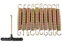 Sprężyny do trampoliny sprężyna 165mm 16,5cm 10szt