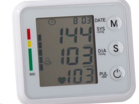 Ciśnieniomierz nadgarstkowy elektroniczny lcd etui Ciśnieniomierz nadgarstkowy elektroniczny lcd etui