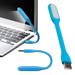 Lampka silikonowa usb do laptopa pc 6 led mocna