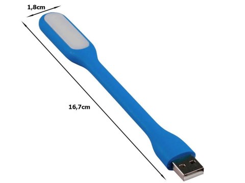 Lampka silikonowa usb do laptopa pc 6 led mocna Lampka silikonowa usb do laptopa pc 6 led mocna