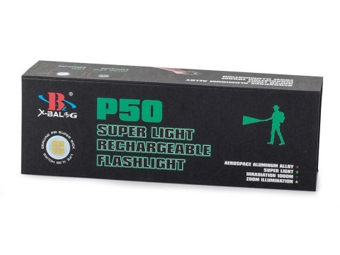 Latarka bailong taktyczna mocna led xhp50 zoom usb Latarka bailong taktyczna mocna led xhp50 zoom usb