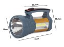 Latarka szperacz power bank solar led xm-l l2 cob