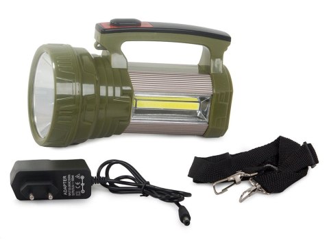 Latarka szperacz power bank solar led xm-l l2 cob Latarka szperacz power bank solar led xm-l l2 cob