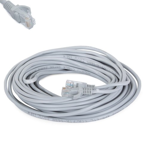 Kabel sieciowy lan cat5e rj45 skrętka ethernet 15m Kabel sieciowy lan cat5e rj45 skrętka ethernet 15m