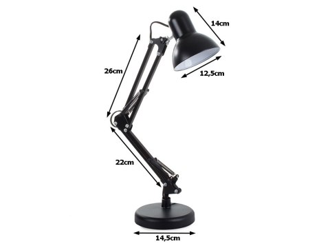 Lampa biurkowa kreślarska regulowana nocna szkolna Lampa biurkowa kreślarska regulowana nocna szkolna